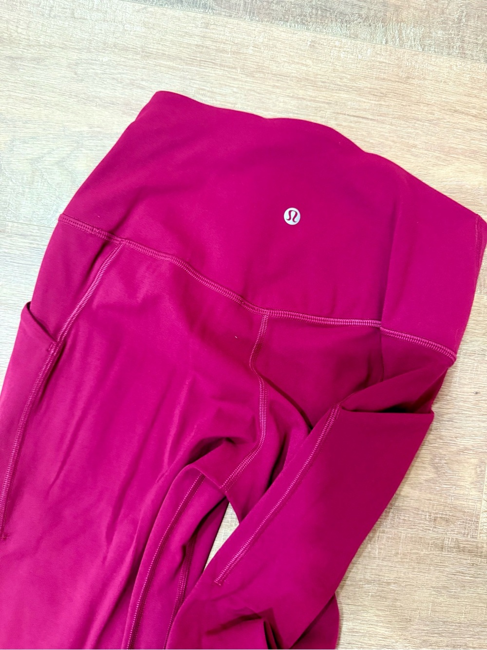 lululemon athletica Deep Pink High-Rise Leggings